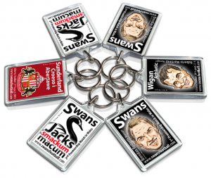 Collectable Swansea City keyrings