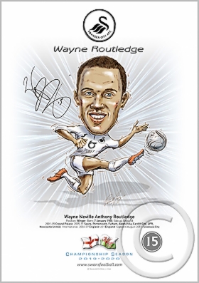 Wayne Routledge Drawing 15 Wayne Routledge - swansfootball.com