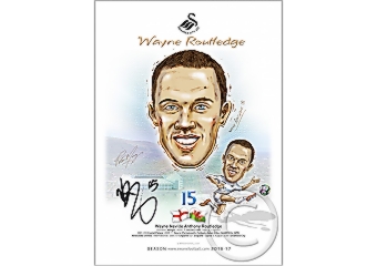 Wayne Routledge Drawing Wayne Routledge - swansfootball.com
